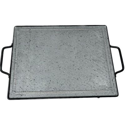 PIASTRA IN PIETRA OLLARE LAVICA NATURALE 40X30 SENZA PIEDINI