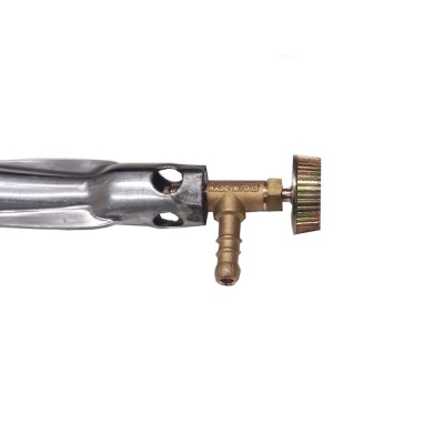 Confezione bruciatore a gas 48 cm pronto per installazione barbecue